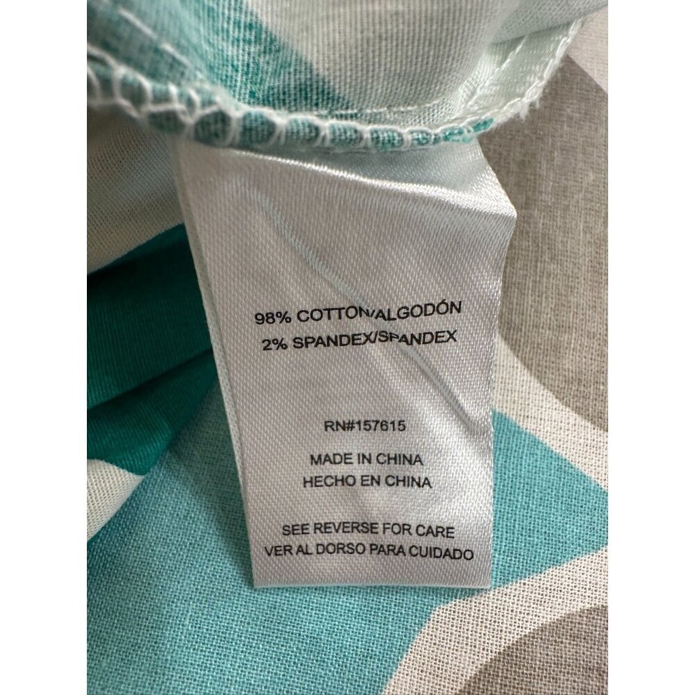 HTF EUC Tahari Arthur S. Levine 2016 Resort Work to weekend botanical Midi Dress - Picture 8 of 9